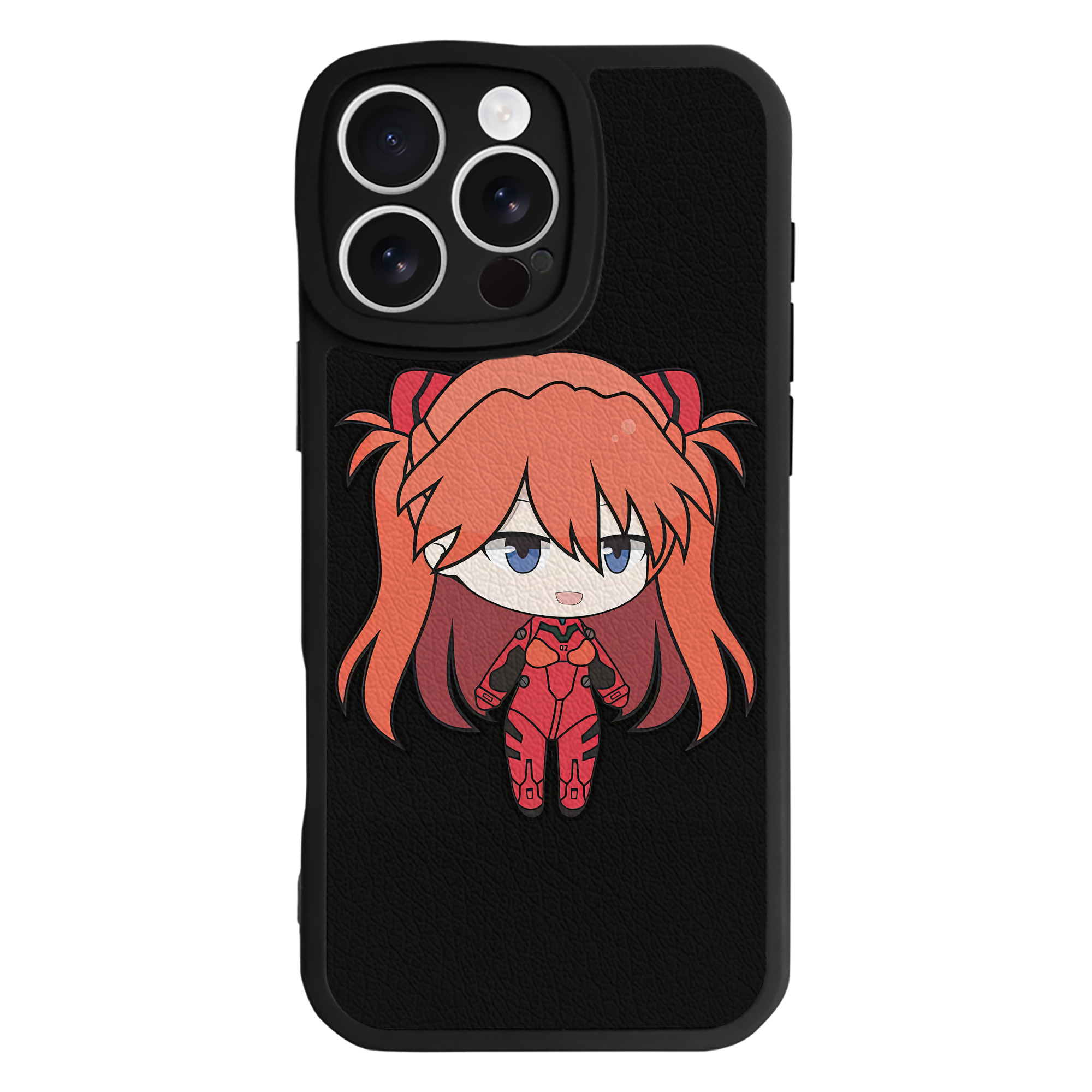 （画像用） EVA 新世紀エヴァンゲリオン 【iPhone 16シリーズ対応】シリコンスマホケース（レザー調） 材質：シリコン